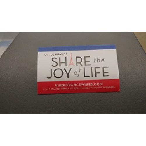 Shelf Talkers "Share the joy of life" 2018 A1803